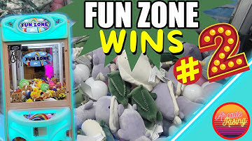 Only Fun Zone Claw Machine Wins! PART 2!!