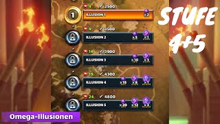 Omega-Illusionen Stufe 45 - Empires And Puzzles - Mirages Of Omega Stage 45