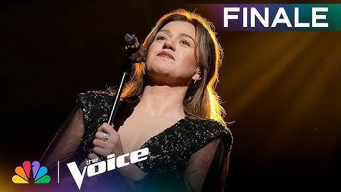 Kelly Clarkson Performs Where Have You Been The Voice Live Finale NBC