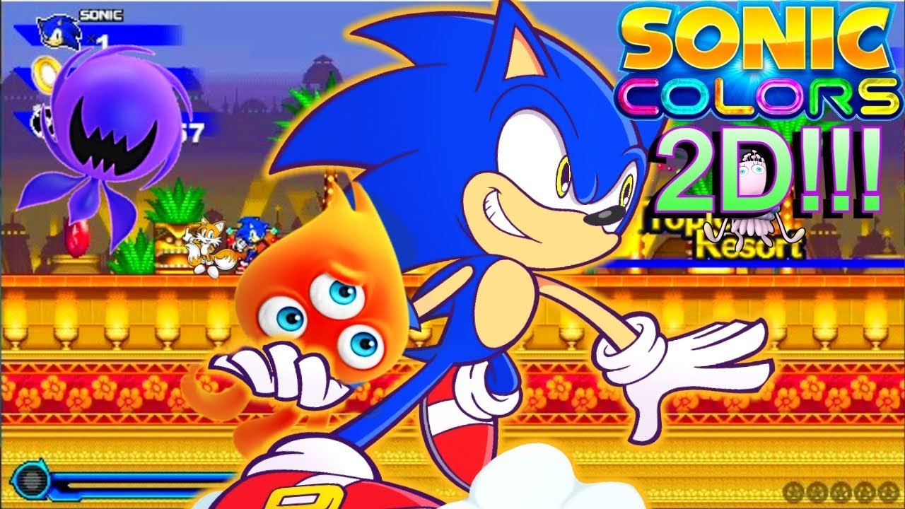 SONIC COLORS EM 2D!-Sonic Colors Demastered - YouTube