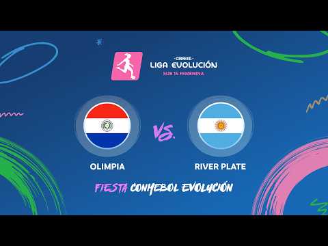 ⚽🔴 ¡EN VIVO! OLIMPIA vs. RIVER PLATE | SUB14 FEMENINA | FIESTA CONMEBOL EVOLUCIÓN 2026 — football video