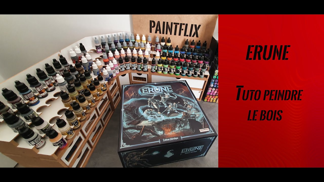 Erune - Tuto peindre le bois