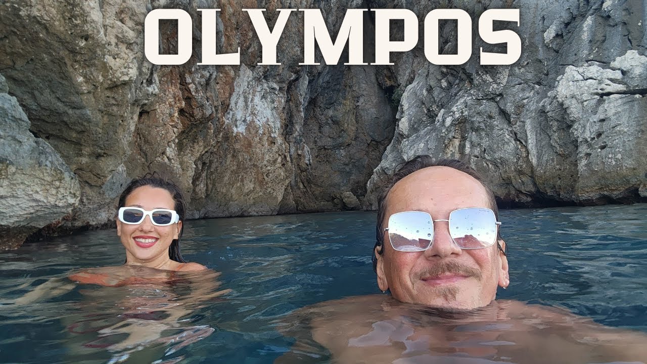 ANTALYA'NIN CENNET KÖŞESİ OLYMPOS KOYU /OLYMPOS ANTİK KENTİ (4K VLOG)