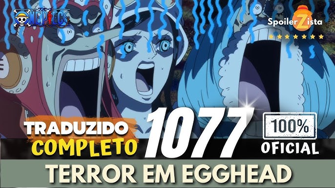 ONE PIECE 1077 NARRAÇÃO (PT BR) TRADUCAO COMPLETA - TERROR EM