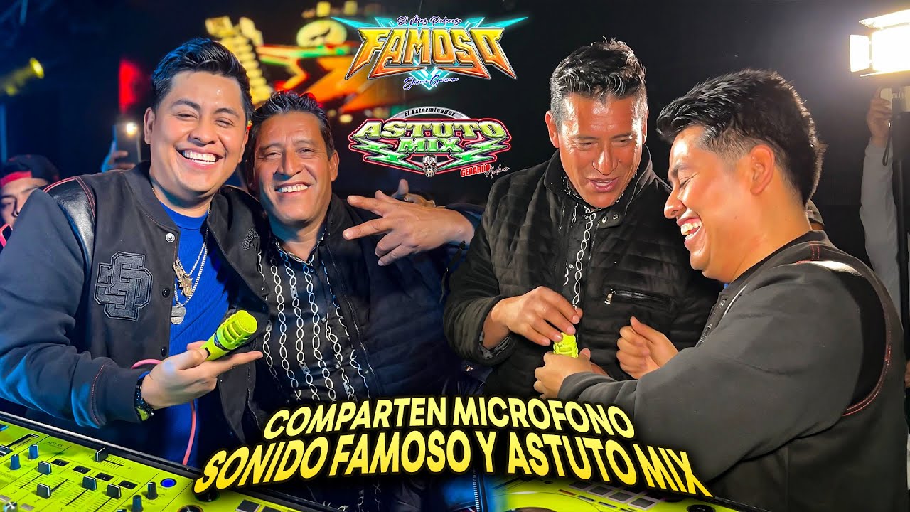 DUETO SONIDERO ENTRE SONIDO FAMOSO Y SONIDO ASTUTO MIX EN  SAN BALTAZAR TEMAXCALA 2025