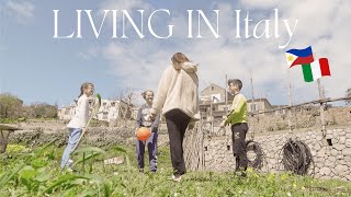 Living in Italy | Meet Antonino&#39;s Nephew and Nieces! Grocery and Fish Market with Mamma!