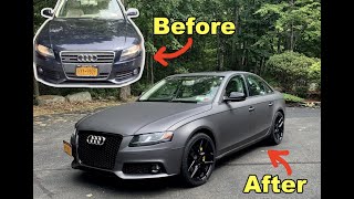Building an Audi A4 in 7 minutes