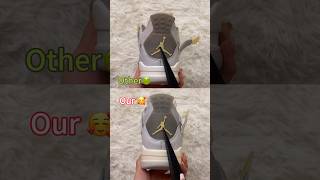 Real Vs Fake Photon Dust Jordan 4 #shorts #sneakerhead #viral
