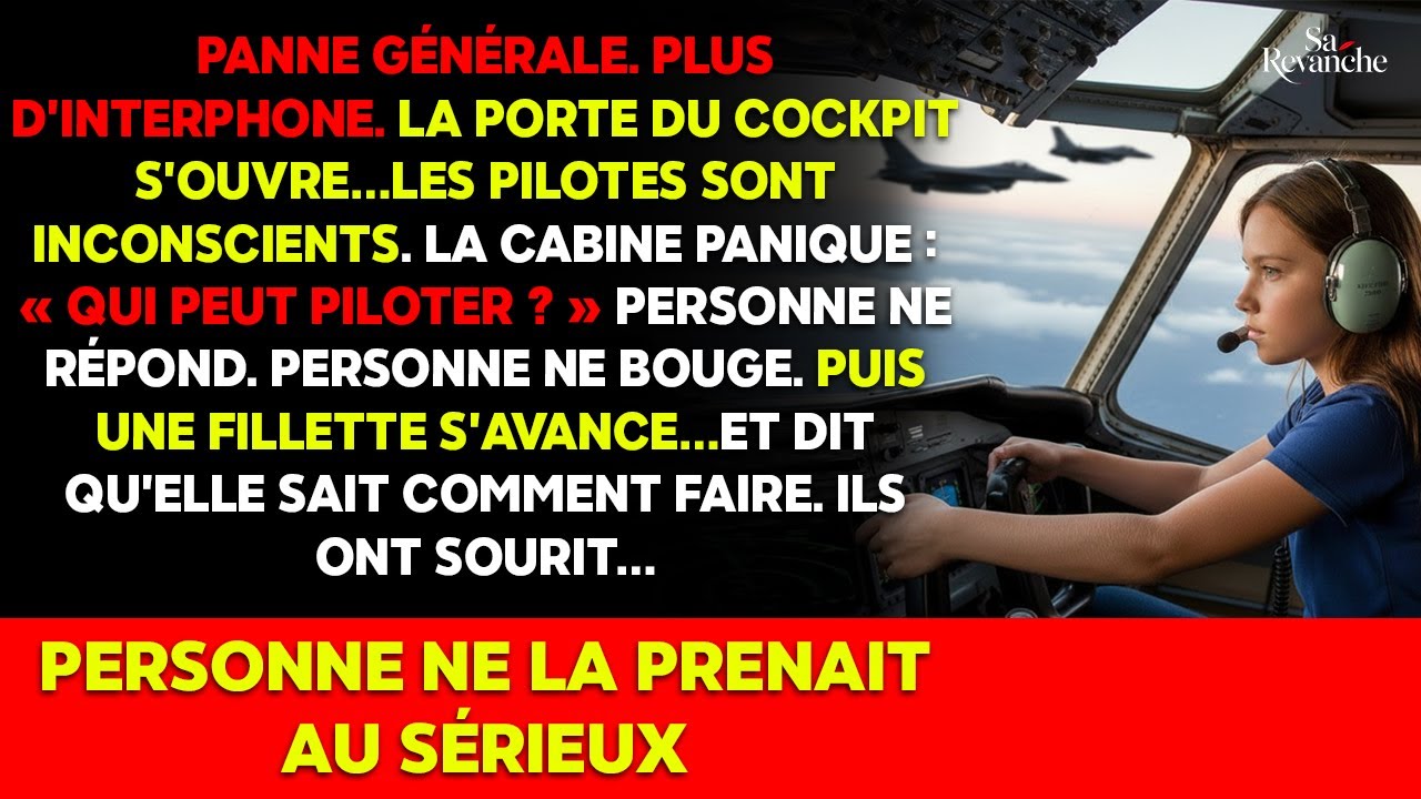 Dans le cockpit, je voyais deux pilotes inconscients et des centaines de vies suspendues à mes mains de 11 ans. Quelques heures plus tôt, la même hôtesse me parlait comme à un bébé : « Tu veux un...