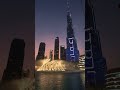 Mesmerizing Dubai Fountain Show 🌃⛲♥️✨ #dubai #dubaicity #dubaivlog #dubaimall #dubaifountainshow