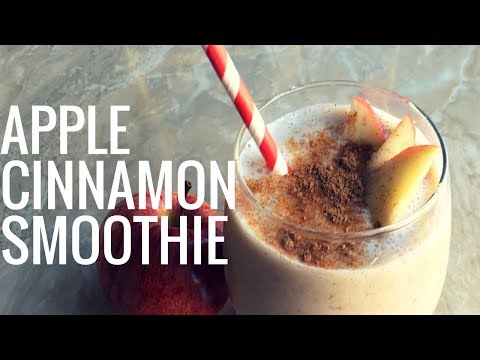 apple-cinnamon-smoothie-|-easy-&-healthy-fall-inspired-drink-recipe