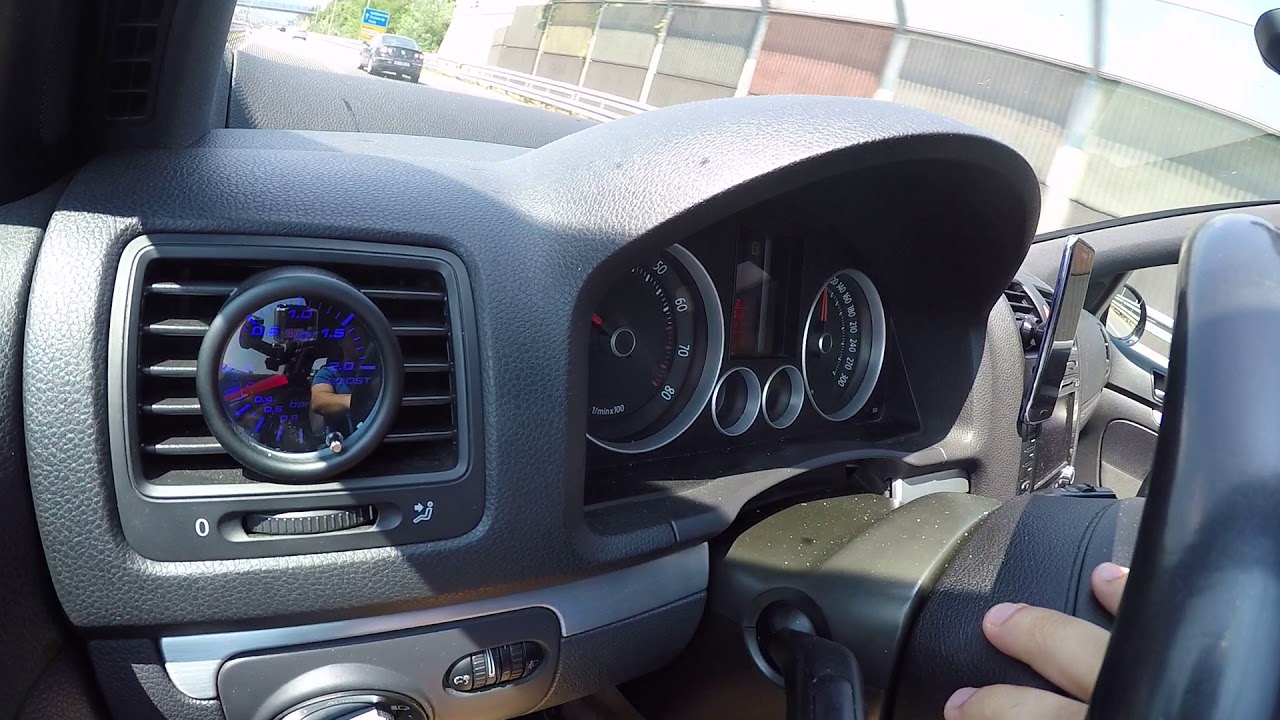 Golf 5 GTI Revlimit stage 2 plus boost pressure YouTube