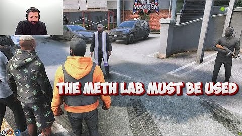 THE BOSS Says THE MANDEM Must Use THE METH LAB| NoPixel Mandem GTA RP