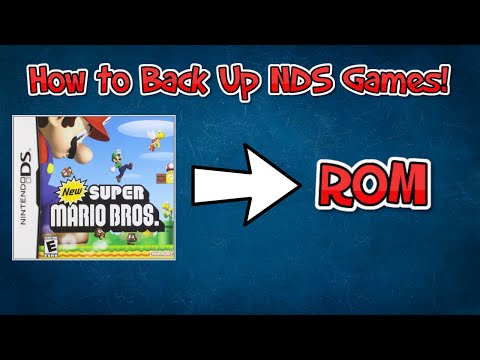 How to Dump your NDS Games into Roms with Your NDS Flashcart!