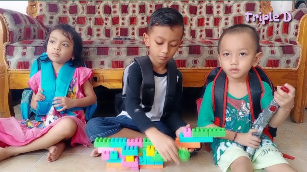 Batman Car Block Toys with Tripel D Playhouse