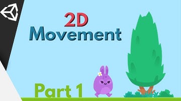 2D Player Movement - Unity Tutorial - GamePlay 2D (Part 1)