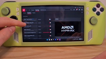 How To Enable AMD RSR And RIS On ROG Ally