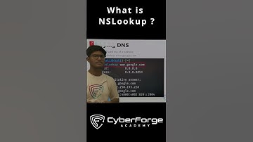 What is NSLookup? 🔍💻 Quick DNS Lookup Explained!