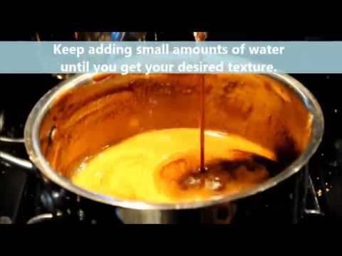 How to Make Arnibal (Caramelized Brown Sugar Syrup )