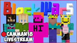 BLOCK WARS TOURNAMENT WITH TUBBO, ILLUMINA, PRINCEZAM AND KINGSAMMELOT camman18 Full Twitch VOD