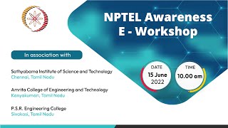 LIVE _ NPTEL Local Chapter Awareness Workshop 2022 (15, June, 2022 )
