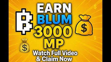 🔥 Earn BLUM 3000 MP Points Instantly! 💰 Watch Full Video & Claim Now 💥#usa #btc #blum #crypto