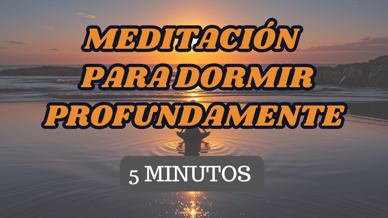 Meditación para dormir en 5 minutos - Sueño producto - YouTube