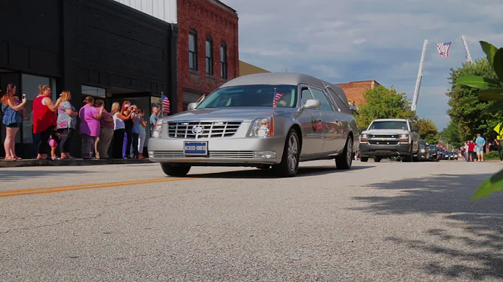 Cpl. Terrell J. Fuller's Procession through Toccoa...