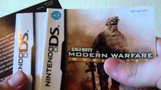 Unpacking - Call of Duty World at War DS & Modern Warfare Mobilized DS [German/Deutsch]