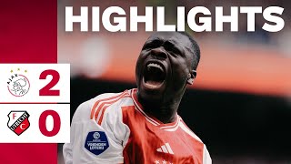 Win At Home Highlights Ajax - Fc Utrecht Eredivisie