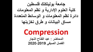 Huffman compression (Shannon Theory and Entropy)