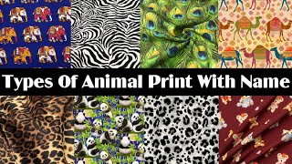 Types Of Animal Print With Name/Animal print dresses for women/animal pattern fabric design idea screenshot 5