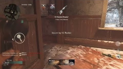 CODWW2 Gameplay for First V2 Rocket (Easy Method)