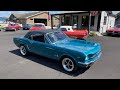 Test Drive 1965 Ford Mustang Fuel Injected 5 Speed SOLD $21,900 Maple Motors #1148