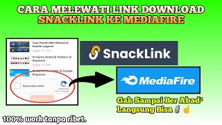 TUTORIAL MELEWATI LINK DOWNLOAD SNACKLINK/PONSELHARIAN!!