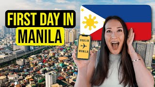 CRAZY DAY IN MANILA!!  My FIRST Impressions of the Philippines!