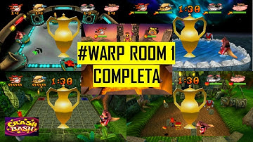 #1 Crash Bash - PS1 | WARP ROOM 1 - COMPLETA