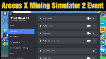 Arceus X Mining Simulator 2 Event