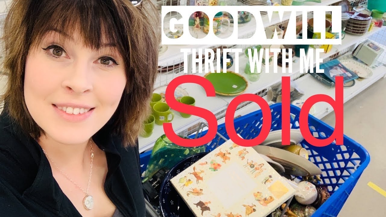SOLD | Can't BELIEVE This is Happening! | GOODWILL Thrift with ME ...