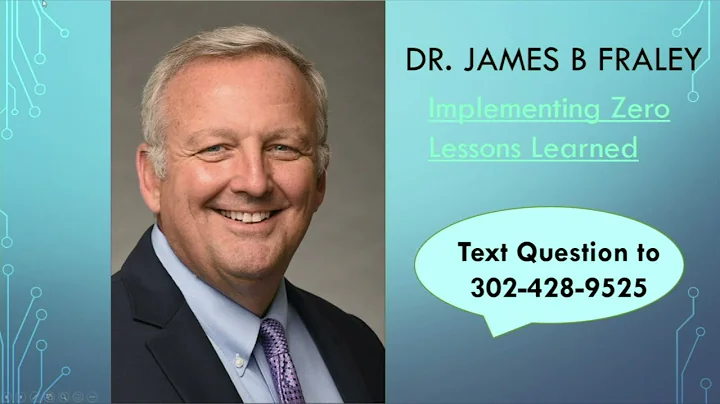 "Implementing Zero Trust". Presentation by Dr. Jam...