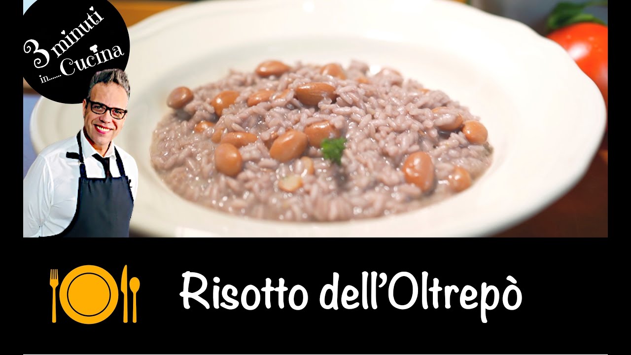 Risotto dell'Oltrepo con Bonarda e borlotti - 3 minuti in cucina - Stefano Zago