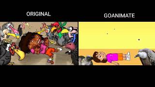dora no more original vs goanimate