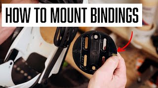 How To Mount Snowboard Bindings (Beginner Tutorial)