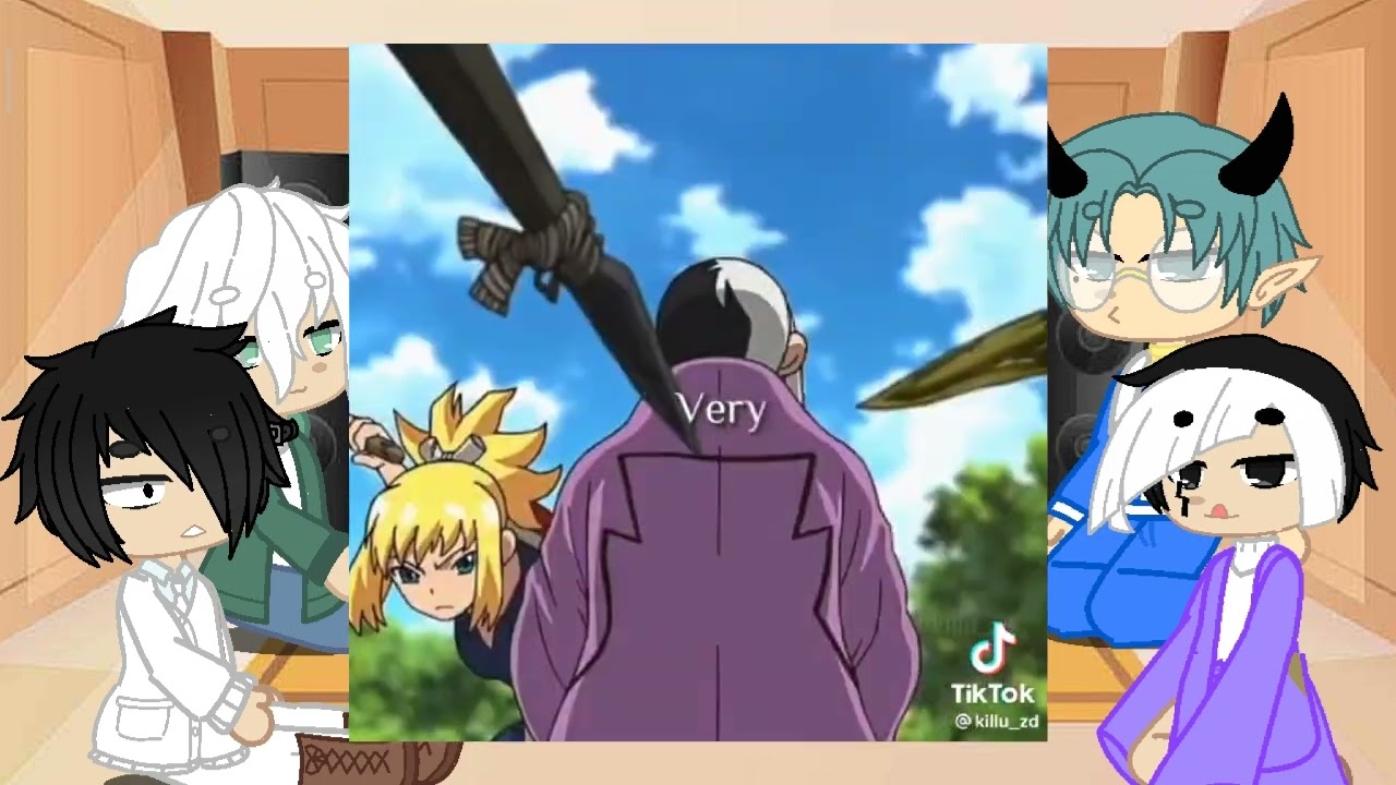 My favorite anime characters reacts to Gen Asagiri | Sengen | Bad english | 1/4