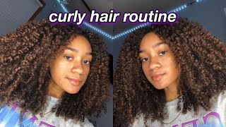 curly hair routine 2020! my updated 3c curly hair routine :)