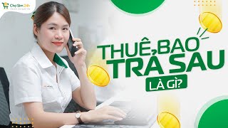 What is a postpaid subscription? | Cho Sim 24h