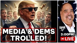 BREAKING NEWS: PRESIDENT TRUMP ABSOLUTELY TROLLS THE MEDIA! BIG WEEK AHEAD!