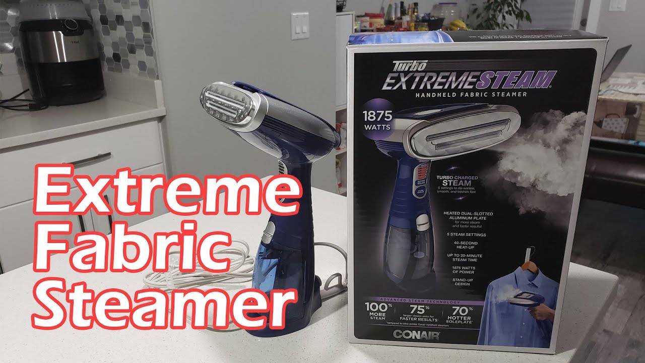 conair turbo extreme steam 1875 watts review