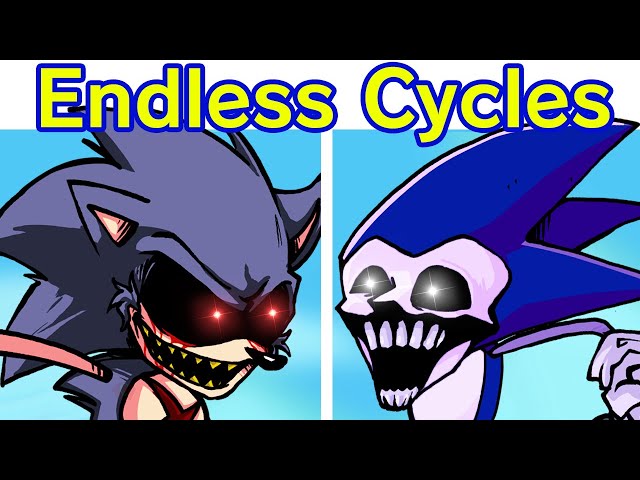 Endless Cycles Week 5 reskin (Lord X & Majin) [Friday Night Funkin'] [Mods]
