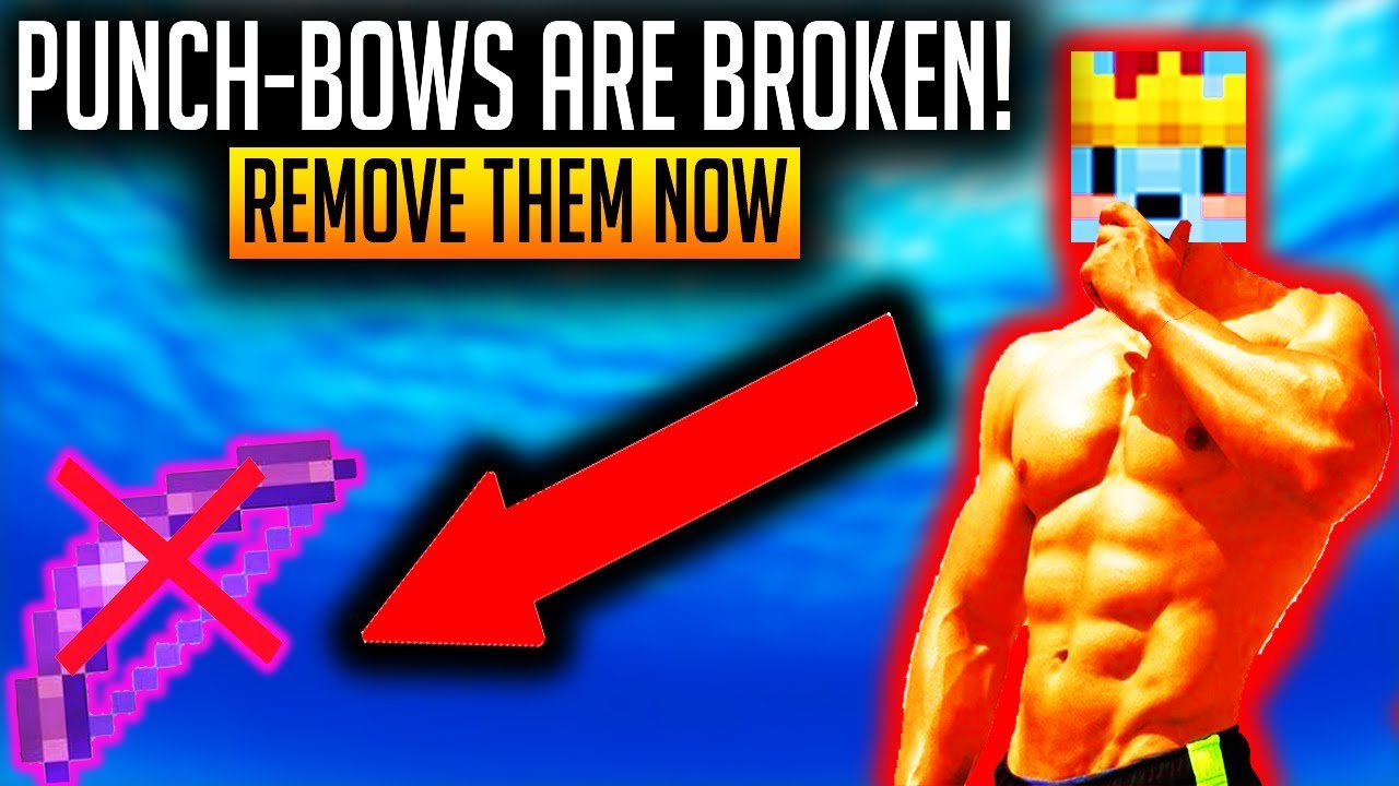 WHY PUNCH BOWS NEED TO BE *REMOVED* (Minecraft Solo Bedwars) - YouTube